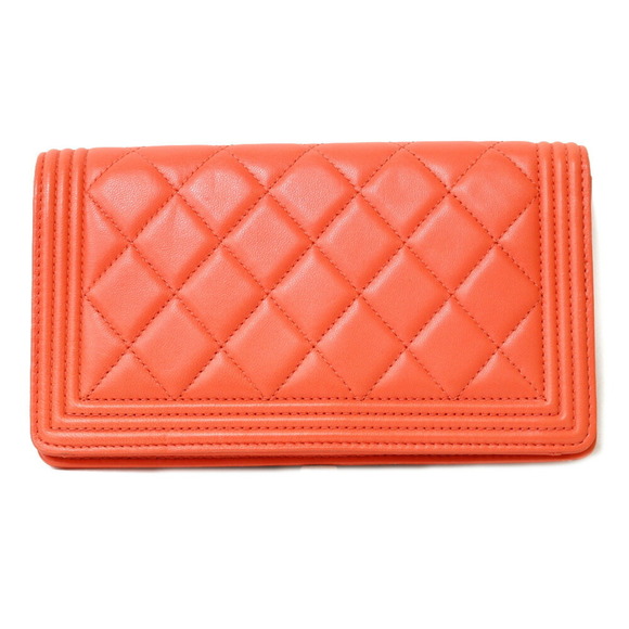 CHANEL Boy Lambskin Purse Ladies - Picture 2 of 10